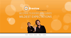 Desktop Screenshot of breslowpartners.com